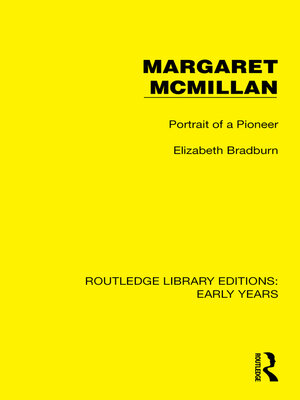 cover image of Margaret McMillan